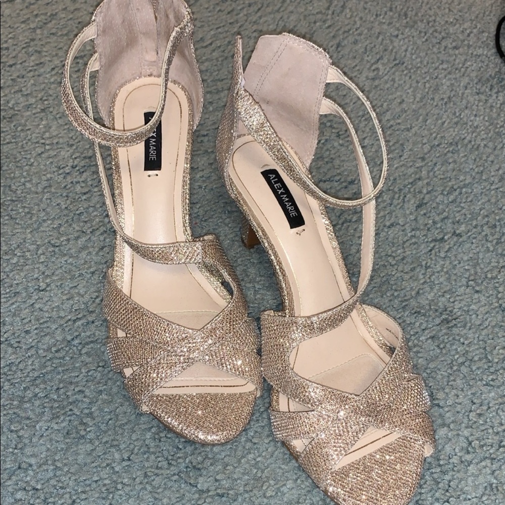 Gold heels